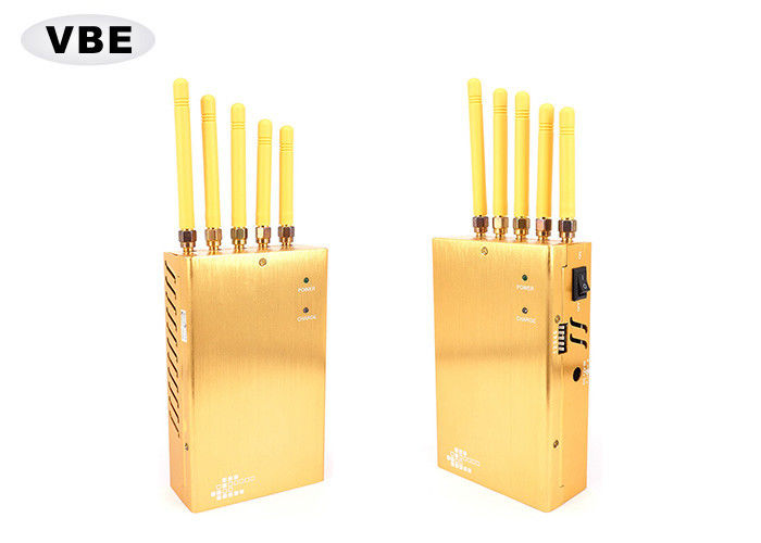 Mobile phone jammer Dothan - 2.5W 27dBm Mobile Phone Signal Blocker With Built - In Rechargeable Lithium Battery