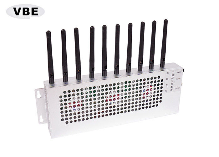 Examination Room Wifi Blocker Jammer , Cell Phone Wifi Jammer 360 Degree Jamming