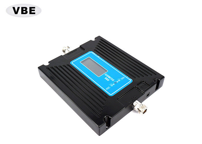 OEM Black Cell Phone Signal Repeater GSM / W-CDMA 1000M² Large Coverage Area