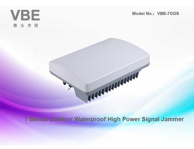 7 Bands Outdoor Cell Phone Signal Jammer 10W Single Channel For Military