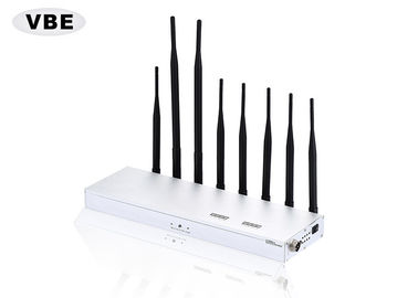 12W RF Power Portable Phone Jammer , Cell Phone Jamming Device Silk Screen Logo Printed