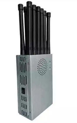 CDMA /GSM/3G/4G/5G 10CH Mobile Phone Signal Jammer GPS WIFI 15m