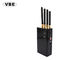 High Frequency Portable Cell Phone Blocker 4 Bands Handheld Signal Jammer