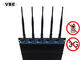 Power Adjustable Cell Phone Signal Jammer High Security Relative Humility ≤90%