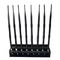8 Bands Indoor Cell Phone Signal Jammer , Wireless Mobile Signal Blocker 18W RF Power