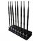 8 Bands Indoor Cell Phone Signal Jammer , Wireless Mobile Signal Blocker 18W RF Power