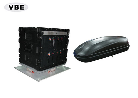 Vehicle Mounted Drone Signal Jammer with 1800W Power Consumption and 500-1500 Meters Jamming Radius Anti Drone System