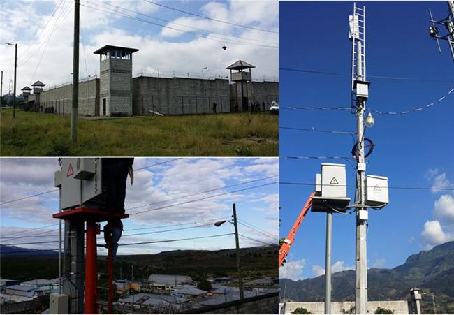 Buy mobile cell phone jammers | Outdoor Prison Cell Phone Signal Jammer AC110 - 220V Power Supply Network Control