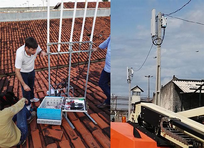 Prison Jamming Waterproof Mobile Signal Blocker , High Power Cell Phone