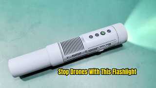 VBE 4F20 Anti Drone Jammer Flashlight 300 Meter Range